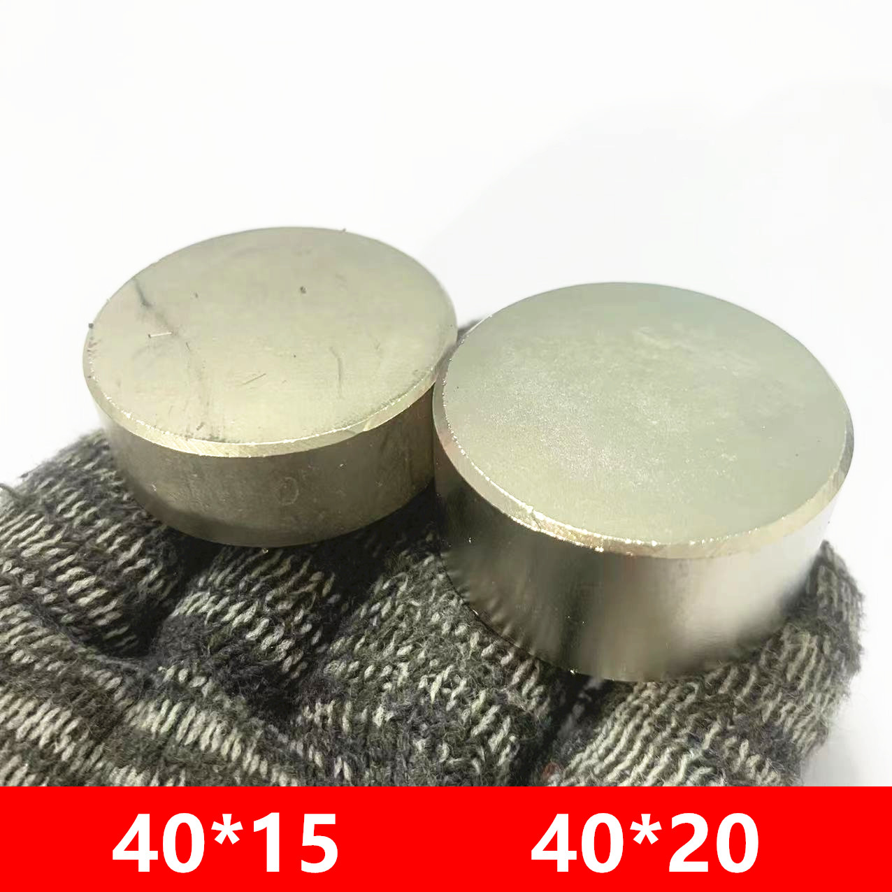 磁铁圆形强磁铁40*20MM稀土永磁王 钕铁硼超强度强磁钢圆形40X15M
