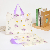 高档简约服装 店大容量塑料袋手提购物袋打包袋清新可爱礼品袋定制