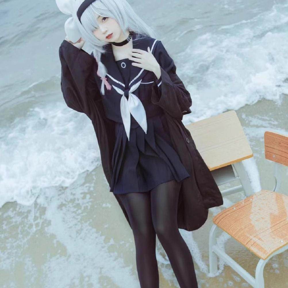 碧蓝档案cosplay少女普拉娜cos服日常女水手服阿罗娜黑子日系套装