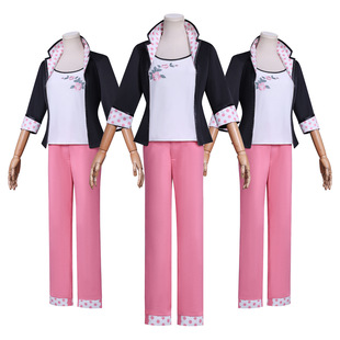 奇迹少女第六季cos瓢虫雷迪长裤cos玛丽娜粉色角色扮演cosplay服