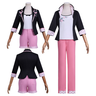 瓢虫雷迪cos奇迹少女第六季玛丽娜粉色短裤cos服瓢虫雷迪长裤cos