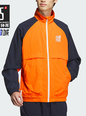 Adidas/阿迪达斯正品 M LOGO JKT男士运动休闲夹克外套JI6858