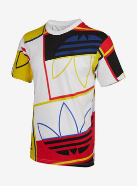 Adidas/阿迪达斯正品 夏季新款男子休闲透气运动短袖 H31315