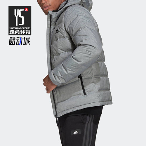 阿迪达斯正品男子羽绒服