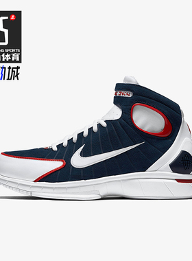Nike/耐克正品 2K4 Zoom Huarache USA男士篮球鞋308475-400