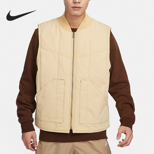 Nike/耐克正品Life男士复古宽松休闲工装坎肩棉马甲FQ1862