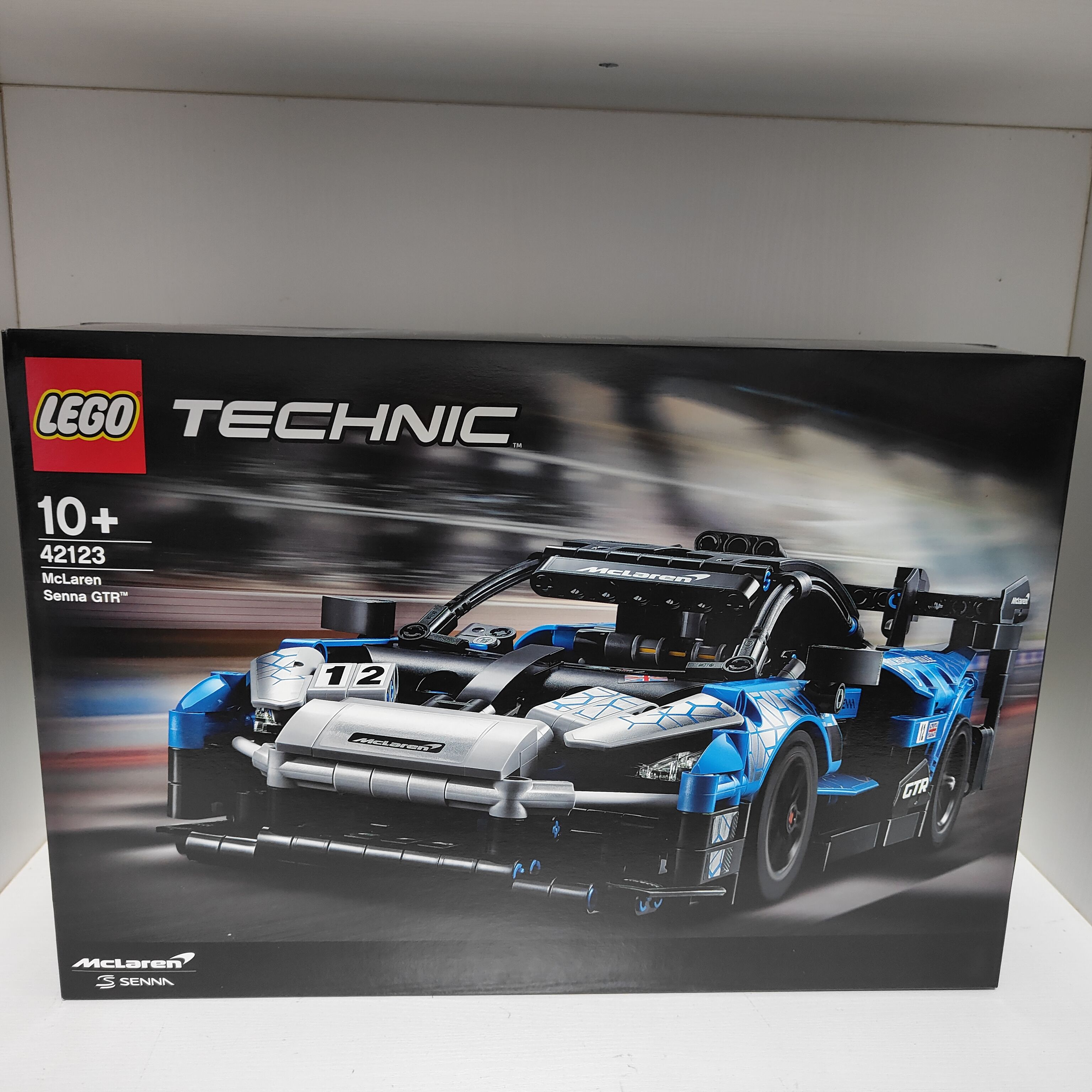 LEGO乐高拼装积木机械组42123迈凯伦塞纳GTR跑车男女孩益智玩具