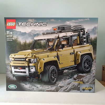 LEGO乐高积木拼装机械组42110路虎卫士越野车儿童益智玩具礼物