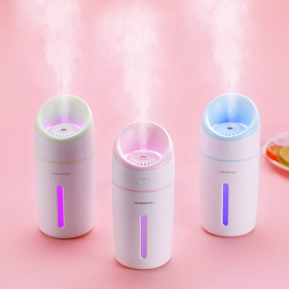 加湿器usb卧室桌面家居装饰创意礼品七彩灯迷你空气净化器加湿器