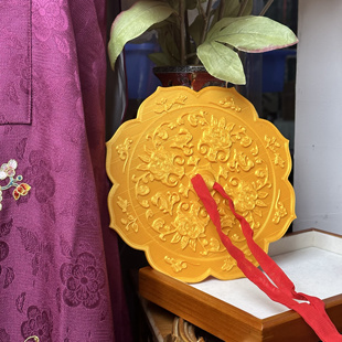 时春居汉服配饰仿文物道具唐3d打印 铜镜