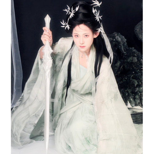 时春居汉服配饰股份道具3d打印完玩具剑