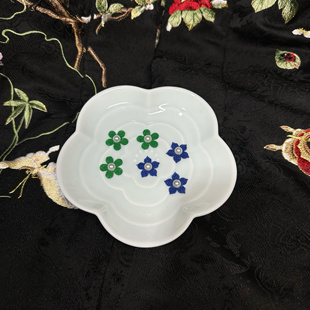 时春居汉服配饰头额饰不织布《花钿》