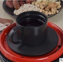 家用中药杯煎药壶配套漏斗水杯耐热可直接用底座加热陶瓷杯暖药杯
