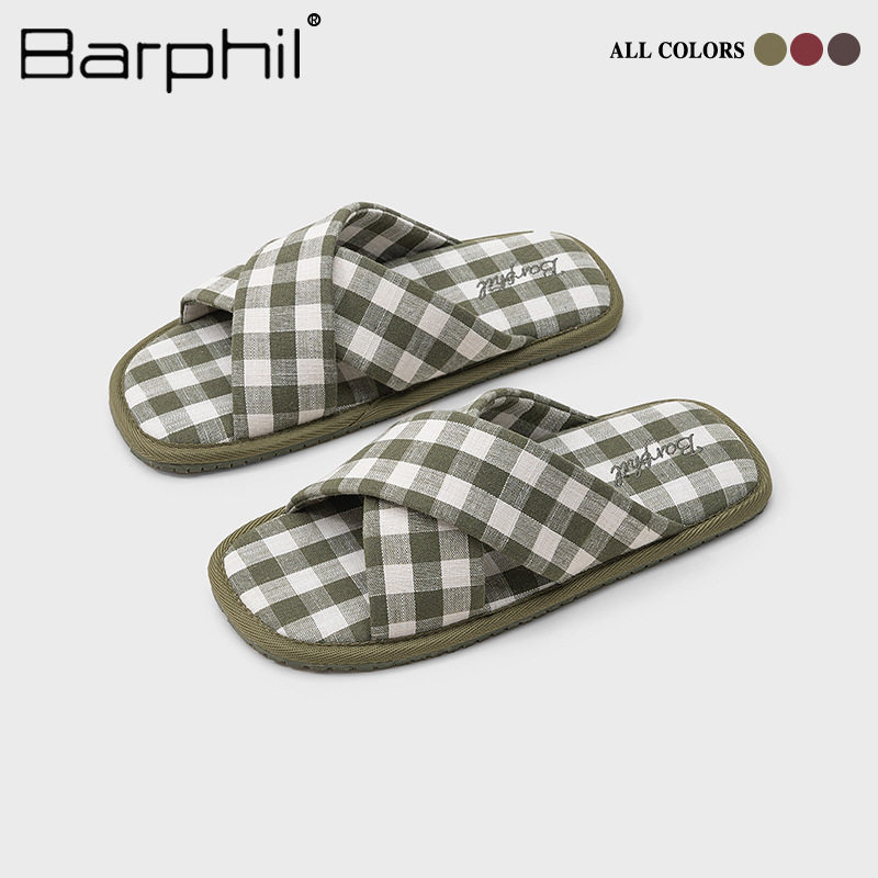 Barphil室内拖鞋女2025新款家用防滑透气棉拖男士防臭凉拖四季款,女鞋,其他拖鞋,淘宝优惠券,粉丝福利购,淘宝优惠卷