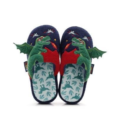 儿童拖鞋秋冬季2025新款外贸跨境室内家居防滑棉鞋kids slippers