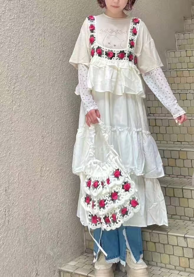 日单 手工钩织裙,女装/女士精品,连衣裙,淘宝优惠券,粉丝福利购,淘宝优惠卷