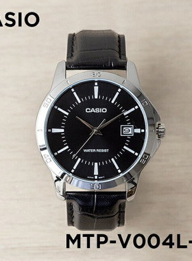卡西欧手表CASIO MTP-V004L-1A 商务休闲复古指针简约防水石英表