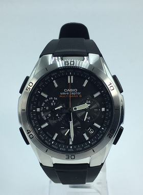 卡西欧太阳能手表Casio WVQ-M410-1双显防水三眼6局电波表