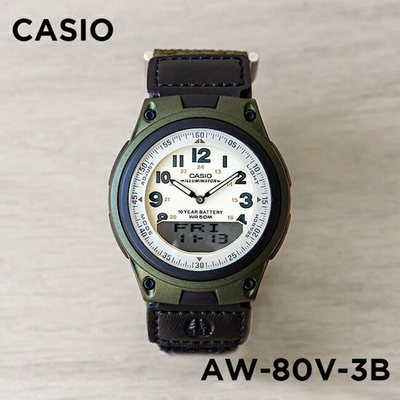 卡西欧CASIOAW-80V-3B防水手表