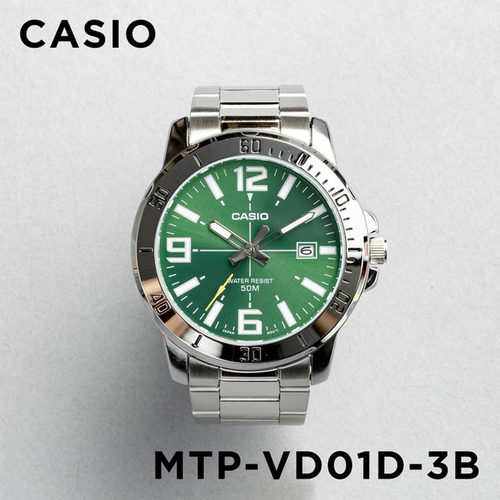 卡西欧MTP-VD01D-3B新款商务表