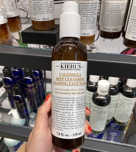 法国直邮 Kiehl's科颜氏金盏花洁面啫喱230ml 500ml