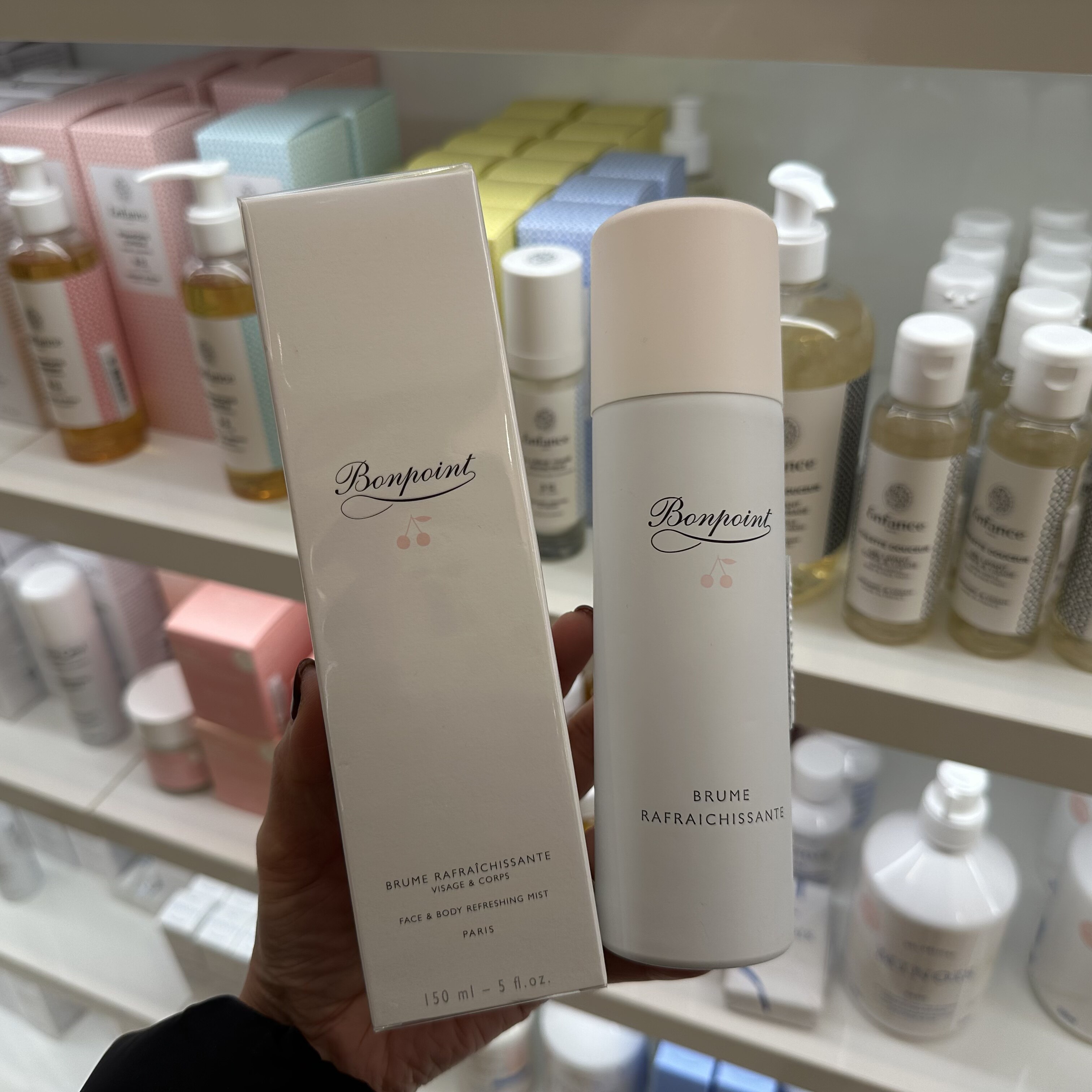 巴黎BC直邮BONPOINT朋博湾挚爱小樱桃温和清爽喷雾150毫升新款