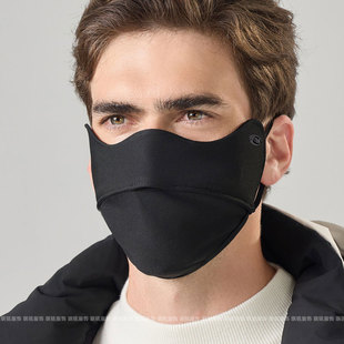 冬季防风保暖加大码口罩男户外骑行加厚防寒护脸防尘男款面罩韩版