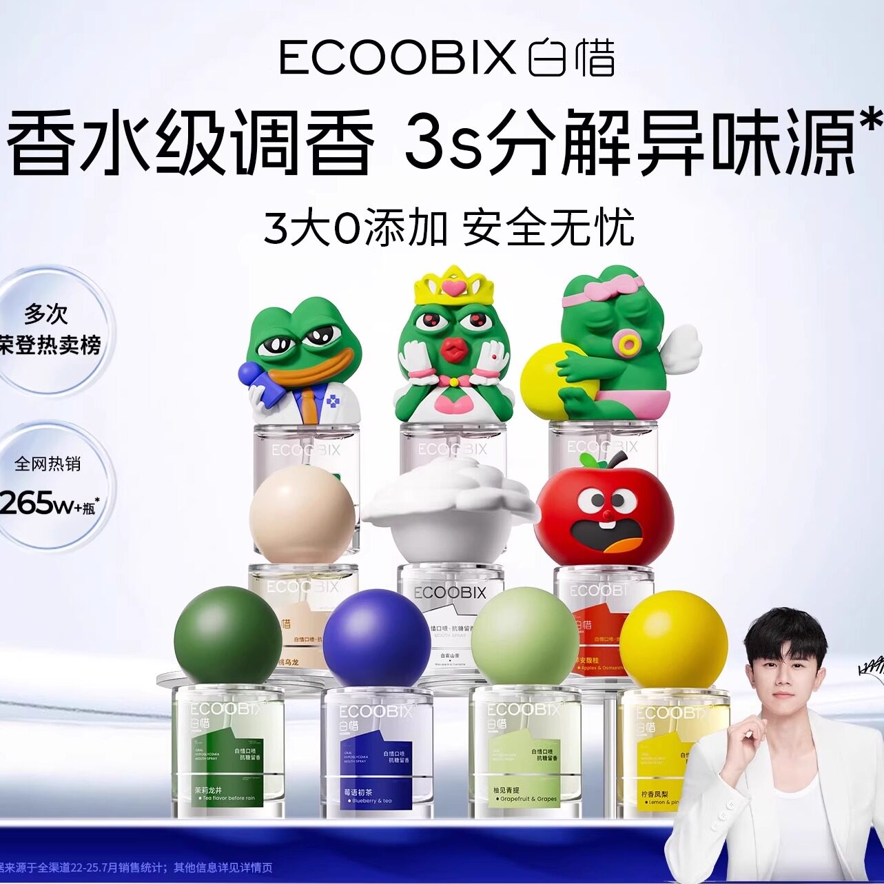 白惜抗糖口喷持久留香便携15ml图片