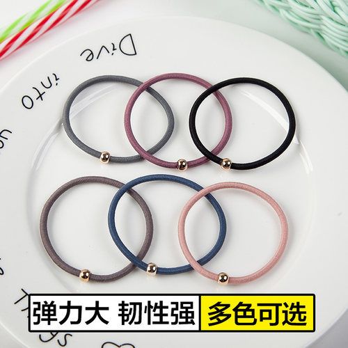 日韩橡皮筋头绳简约发绳发圈发饰