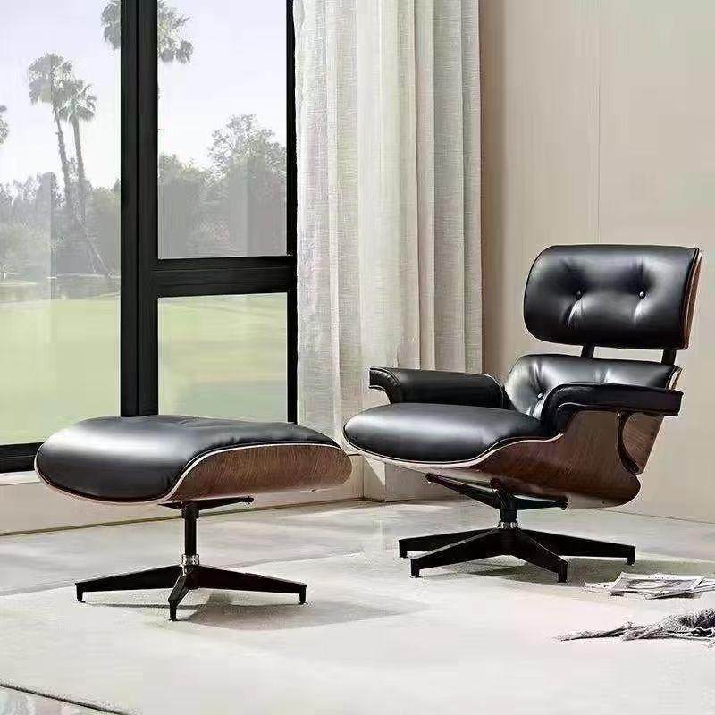厂家伊姆斯躺椅Eames单人沙发轻奢高端简约休闲椅午休可躺椅
