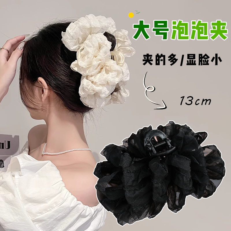 超大号蝴蝶结发夹女2025新款