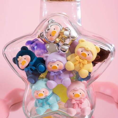 正品LuLu猪泰迪萌粒盲袋Teddy盲盒公仔TOYZERO手办玩具生日送礼物
