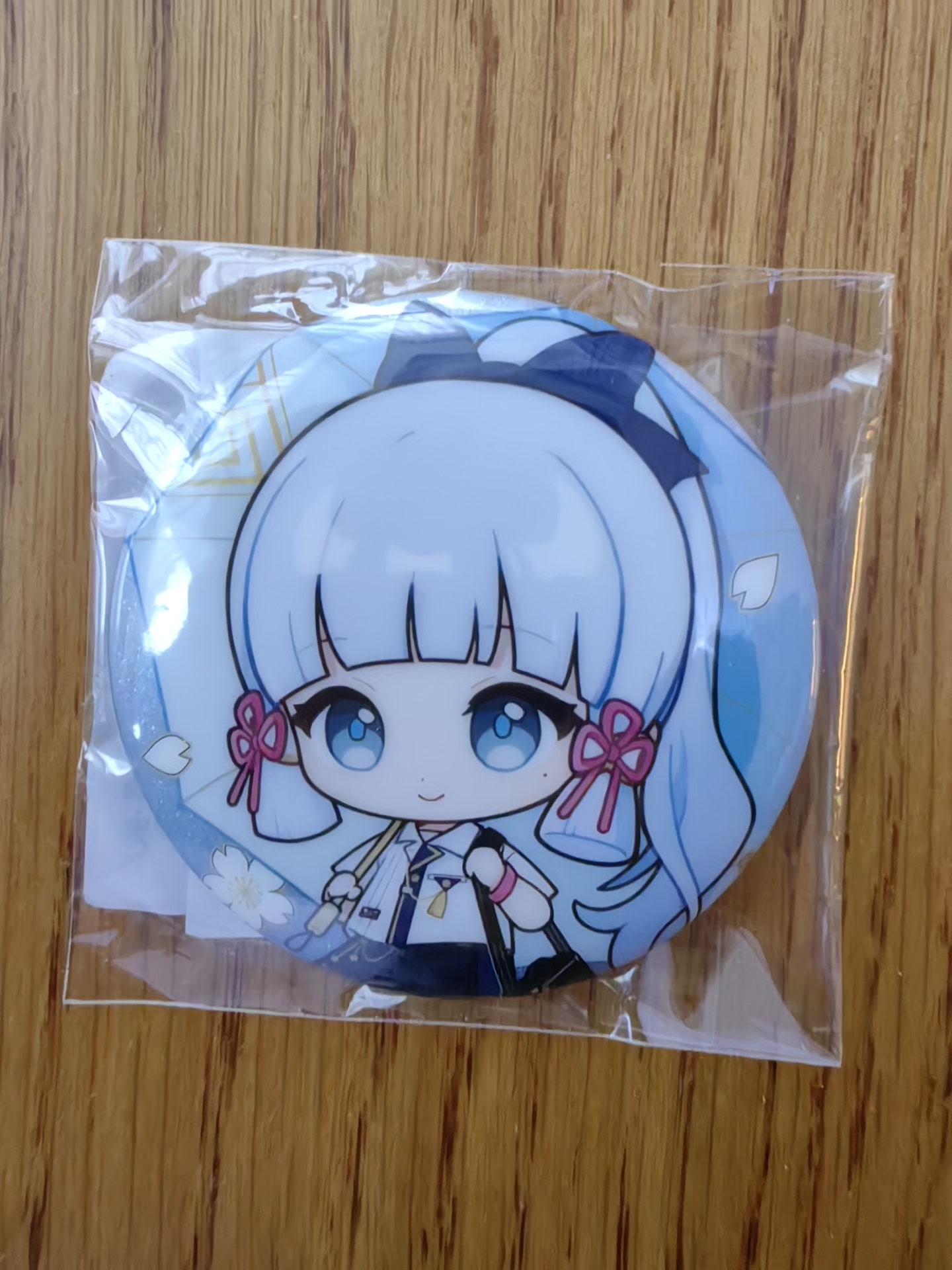 Genshin Impact Ayaka Theme Impression Apparel Set with Bonus Badge, In-Stock Free Shipping - China Exclusive Anime Merch