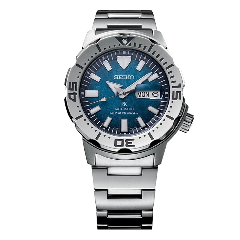 SEIKO精工机械表冰山蓝小罐头