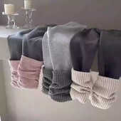 幼儿园宝宝韩范洋气堆堆袜休闲裤 甜美百搭打底裤 新款 女童春秋季