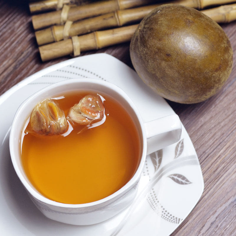 低温烘干桂林永福特产罗汉果广西盒装罗汉果茶干果中大果18个散装