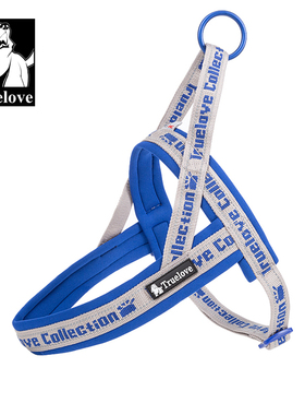 Truelove狗狗牵引绳胸背心式小大型犬遛狗神器胸背带狗链TLH58121