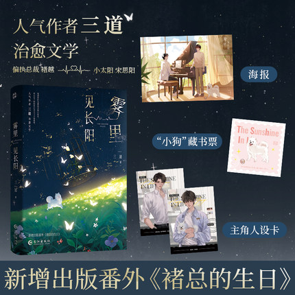 【现货 特签版】雾里见长阳 三道著救赎治愈小说 新增番外 偏执总裁褚越VS小太阳宋思阳 锦瑟闻香图书专营店