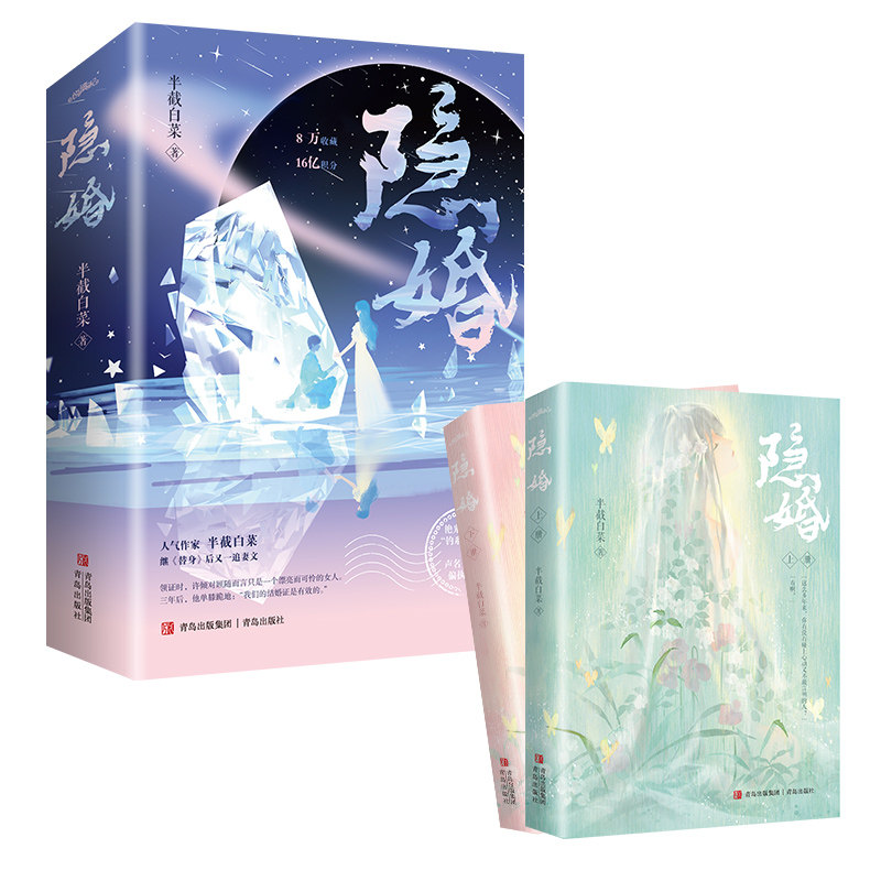 正版 隐婚 半截白菜著 新增出版5000字番外 替身 厚爱 失婚姊妹篇 先