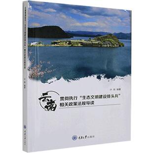 正版包邮 云南贯彻执行“生态文明建设排头兵9787568925617 重庆大学出版社自然科学生态环境建设环境政策研究云南生普通大众 书