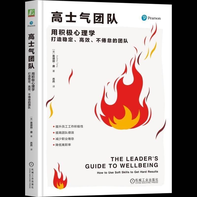 高士气团队:用积极心理学打造稳定、、不倦怠的团队:how to use soft skills to 奥德丽·唐企业团队管理者组织发展顾问 图书书籍
