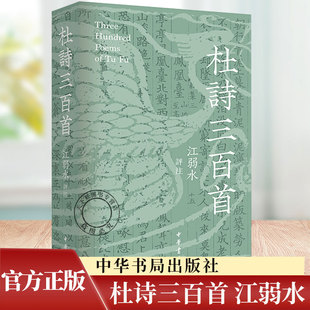 杜诗三百首 江弱水 比较视野下的多维解读 写给当代人的杜诗注本 9787101171501 中华书局