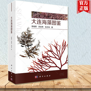 大连海藻图鉴李晓丽等大连地区大型海藻彩色图体外形习性分布内部构造彩色图片同属不同种类分种检索表科学社