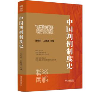 中国判例制度史汪世荣王斌通  法律书籍