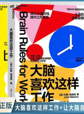 让大脑自由 释放天赋的12条定律+大脑喜欢这样工作 科学高效工作法 顺从大脑习性，提升工作效率 湛庐文化
