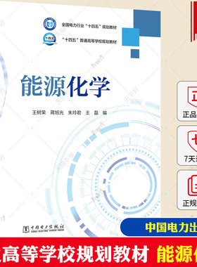 能源化学 王树荣 蒋旭光 朱玲君 王磊 十四五普通高等学校规划教材 能源化学应用技术书 中国电力出版社9787519874346