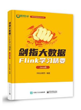 剑指大数据:Flink学习精要(Java版)者_尚硅谷教育责_李冰大数据开发人员实时计算从业人员数据处理软件工业技术书籍