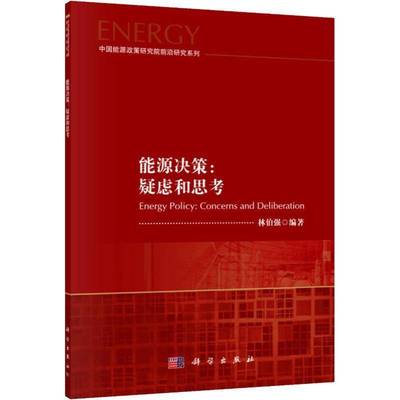 能源决策:疑虑和思考:concerns and deliberation林伯强 能源经济经济发展研究中国经济书籍