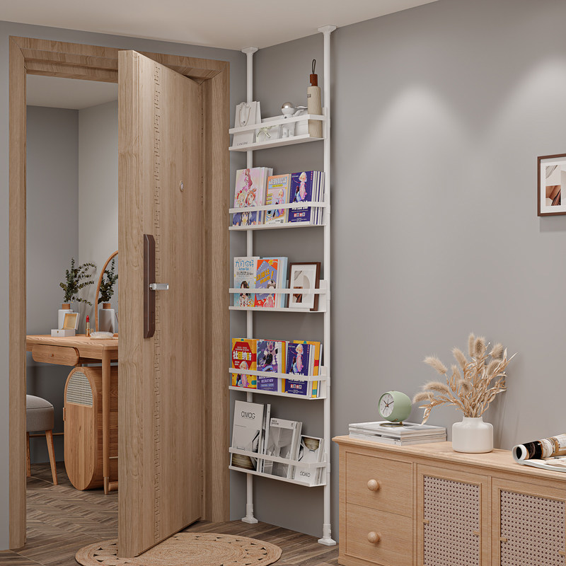 儿童书架门后窄超薄置物架落地多层顶天立地宝宝书本绘本收纳架,住宅家具,书架,淘宝优惠券,粉丝福利购,淘宝优惠卷