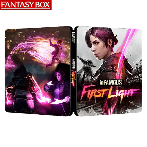恶名昭彰 破晓 海外定制版 PS4/PS5游戏铁盒 Fantasybox